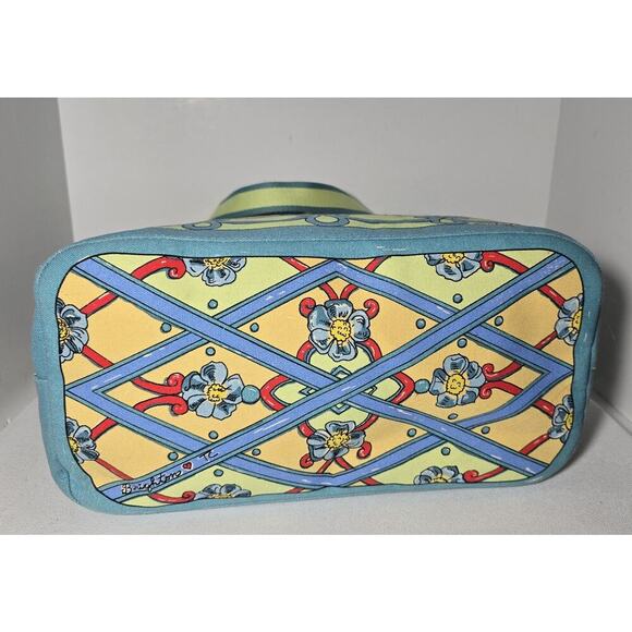 Brighton A Winter’s Love Tote Canvas Hand Sketched T Clancy Large NWOT - Picture 6 of 12